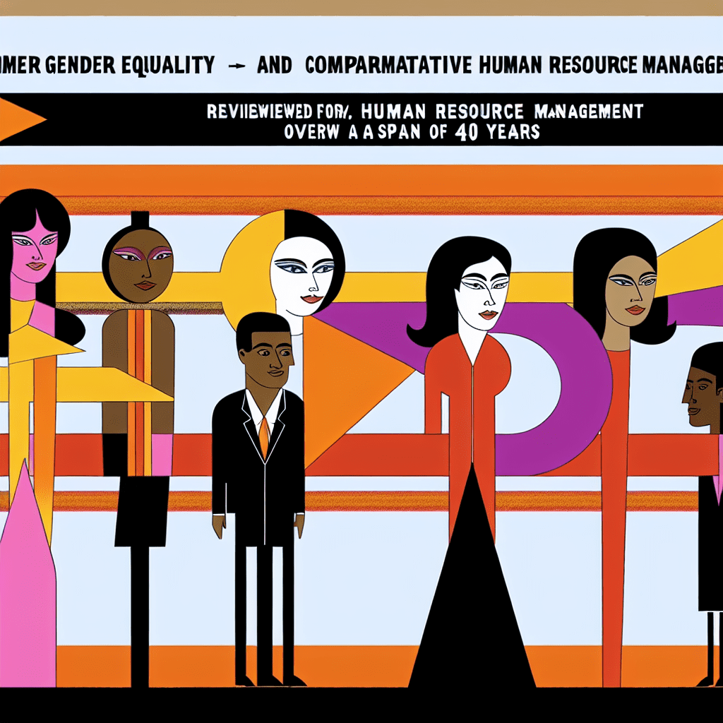 Gender Equality and Comparative HRM: A 40-year Review – HR Fraternity