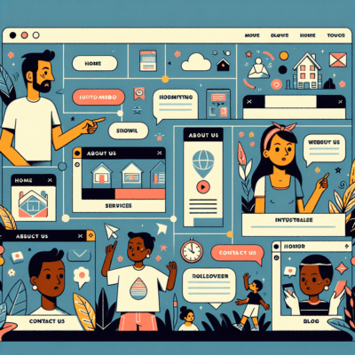 How can you effectively use storytelling in website navigation?