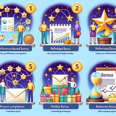 5 Different Types of Employee Bonus Programs for Your Small Business