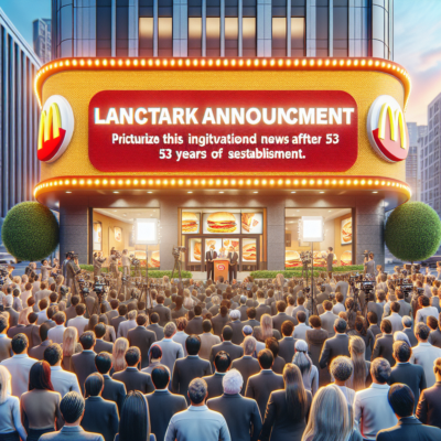 After 53 Years, McDonald's Just Made a Big Announcement, and It's the Start of a New Era