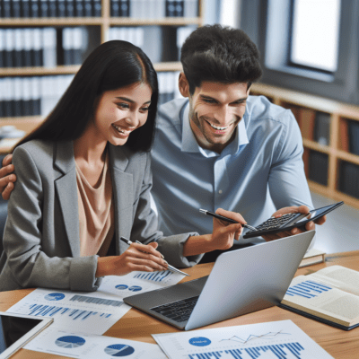 How can entry-level professionals learn to work with data in budgeting and forecasting?