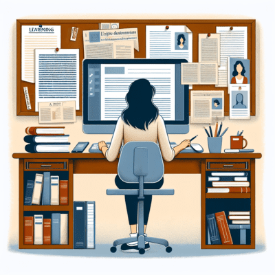 How can you use blog posts and articles to establish your expertise in your field?