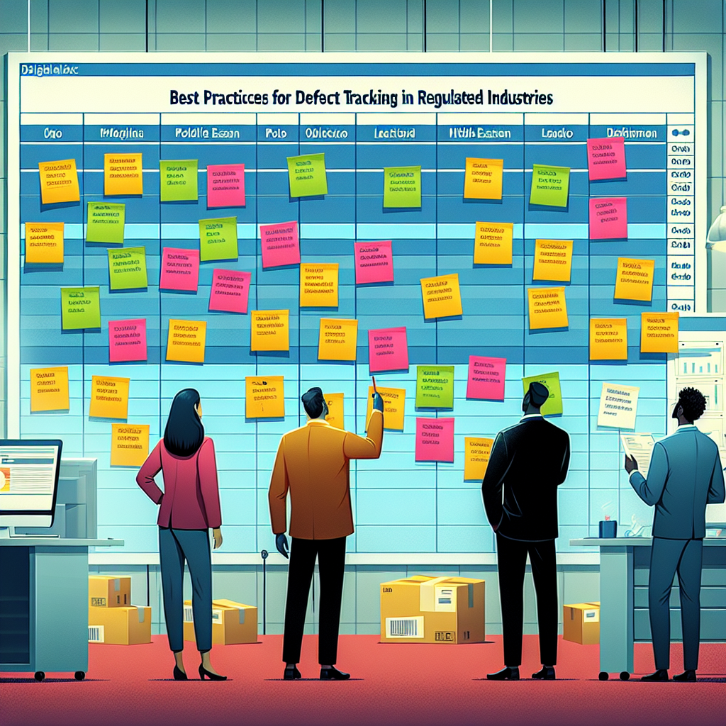 What are the best practices for defect tracking in regulated industries ...