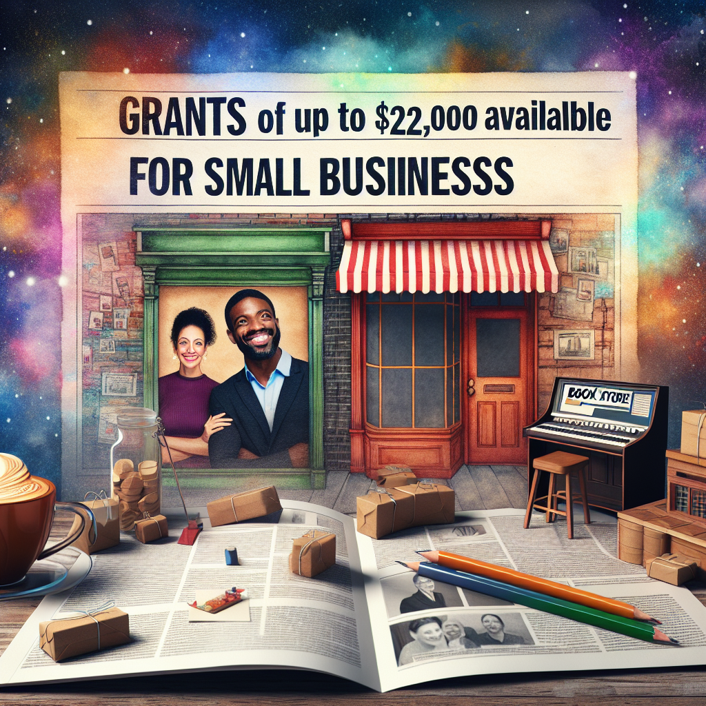 In the News: Grants of Up To $25,000 Available For Small Businesses ...