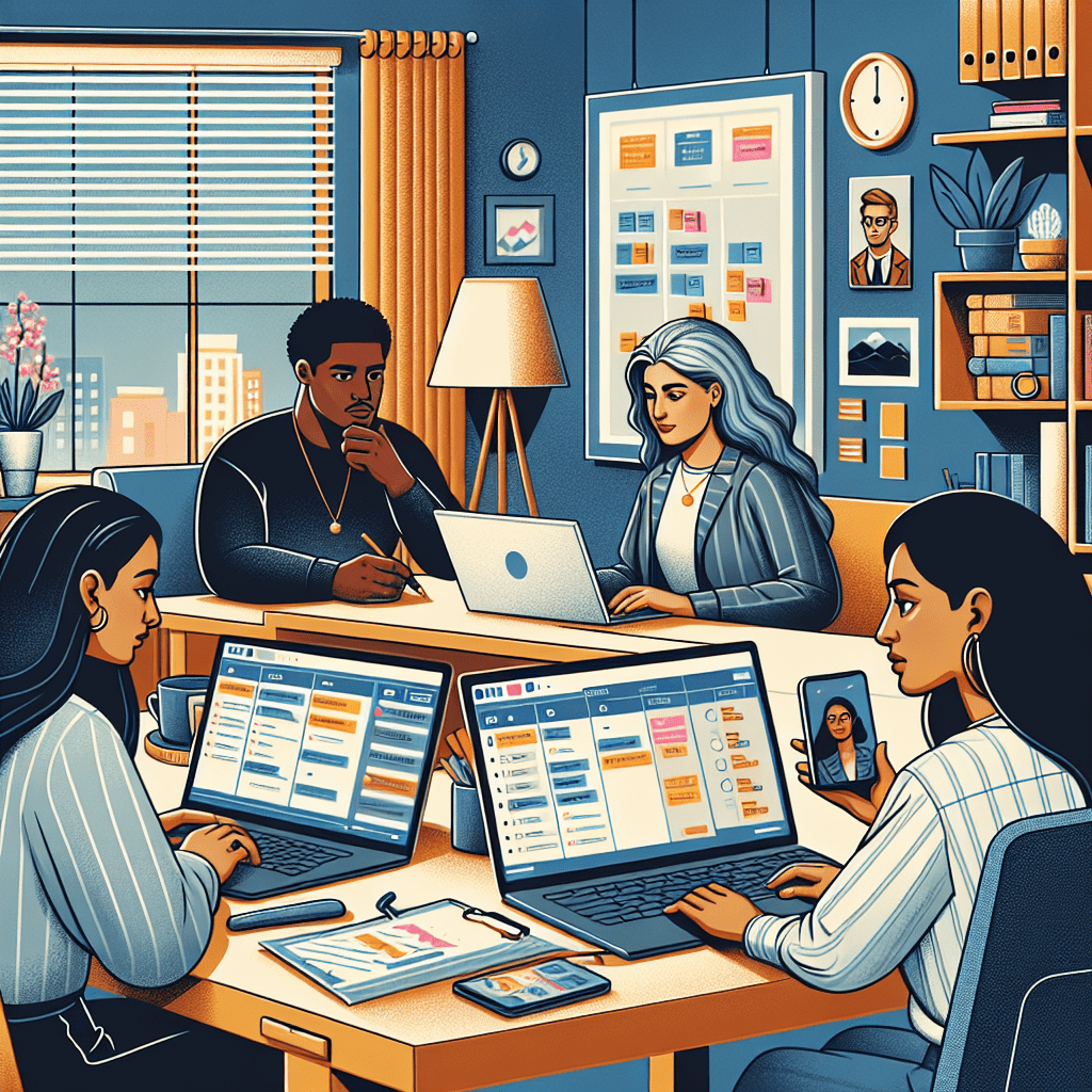 Remote Work Project Using Project Management Software to Stay Connected with Your Remote ...