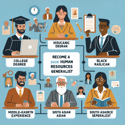 Steps to becoming a senior human resources generalist