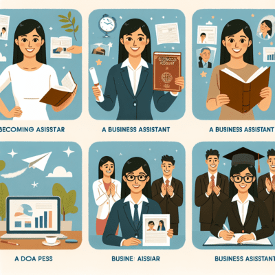 Steps to becoming a business assistant