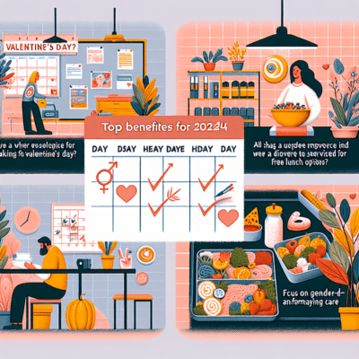 Valentine’s Day Off, Gender-Affirming Care, and a Free Lunch: The Top Benefits Employees Want in 2024