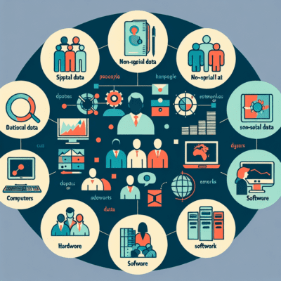 What are the key components of GIS for economics?