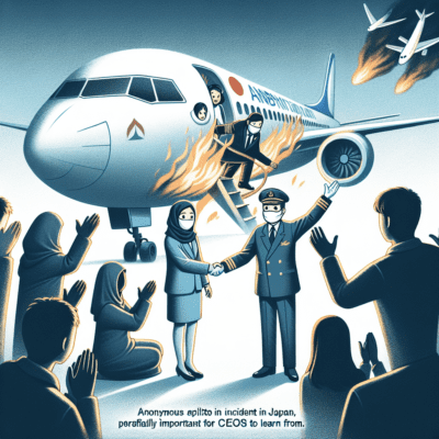 1 Big Lesson Every CEO Should Learn From the 'Miraculous' Japan Plane Crash and Evacuation