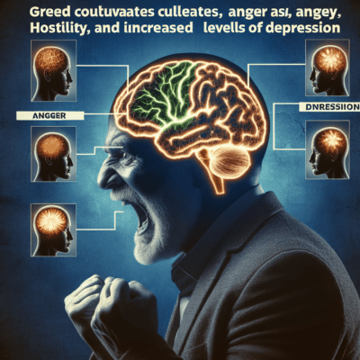 Neuroscience Research Says Greed Makes a Person Angrier and More Hostile (and More Depressed)