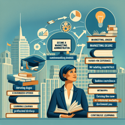 Steps to become a marketing administrator