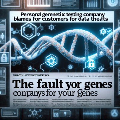 The Fault in Your Genes: 23andMe Blames Customers for Data Thefts