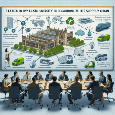 Strategies for Harvard to Decarbonize its Supply Chain