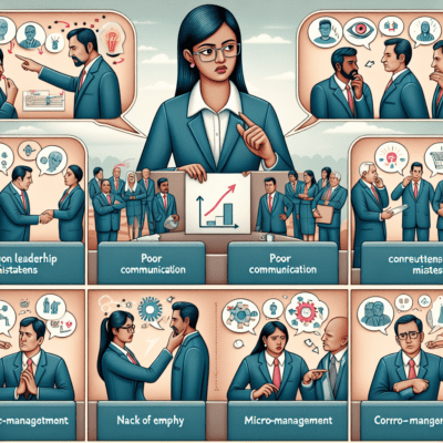 Common Leadership Mistakes Corrected with Feedback