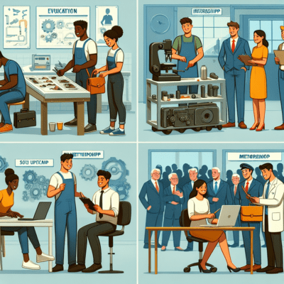 Effective strategies for transitioning from vocational education to the workforce