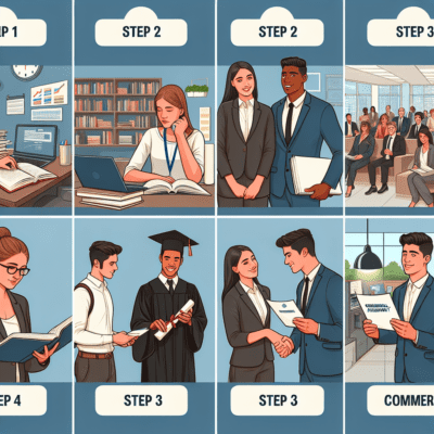 Steps to become a commercial assistant