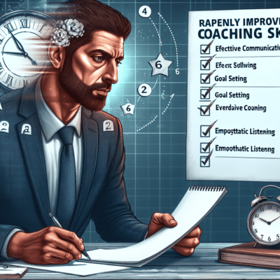 Tips for Rapidly Improving Your Coaching Skills as a New Coach