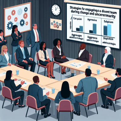 Strategies for Engaging a Disengaged Team During Times of Change and Uncertainty