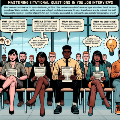 Mastering Situational Questions in Job Interviews: Tips for Making a Lasting Impression