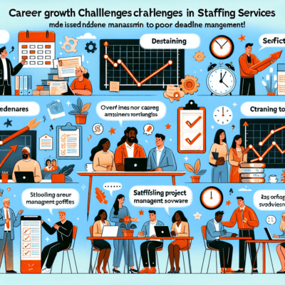 Strategies for Overcoming Career Growth Challenges in Staffing Services due to Poor Deadline Management