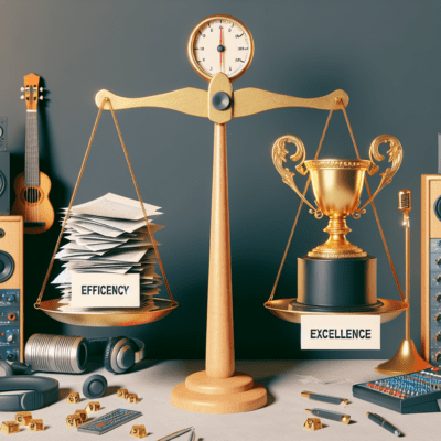 Striking the Right Balance: Efficiency vs. Excellence in Audio Post-Production