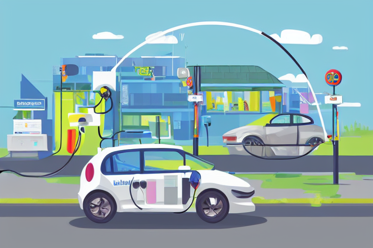 implement electric vehicle charging stations workplace