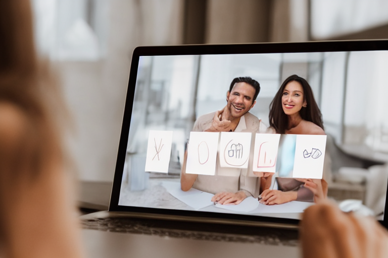 virtual dating making connections remote work environment