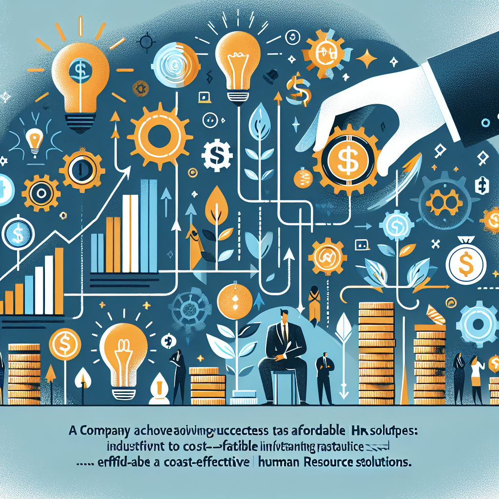 Case Study: How One Company Achieved Success with Affordable HR Solutions – illustrative image
