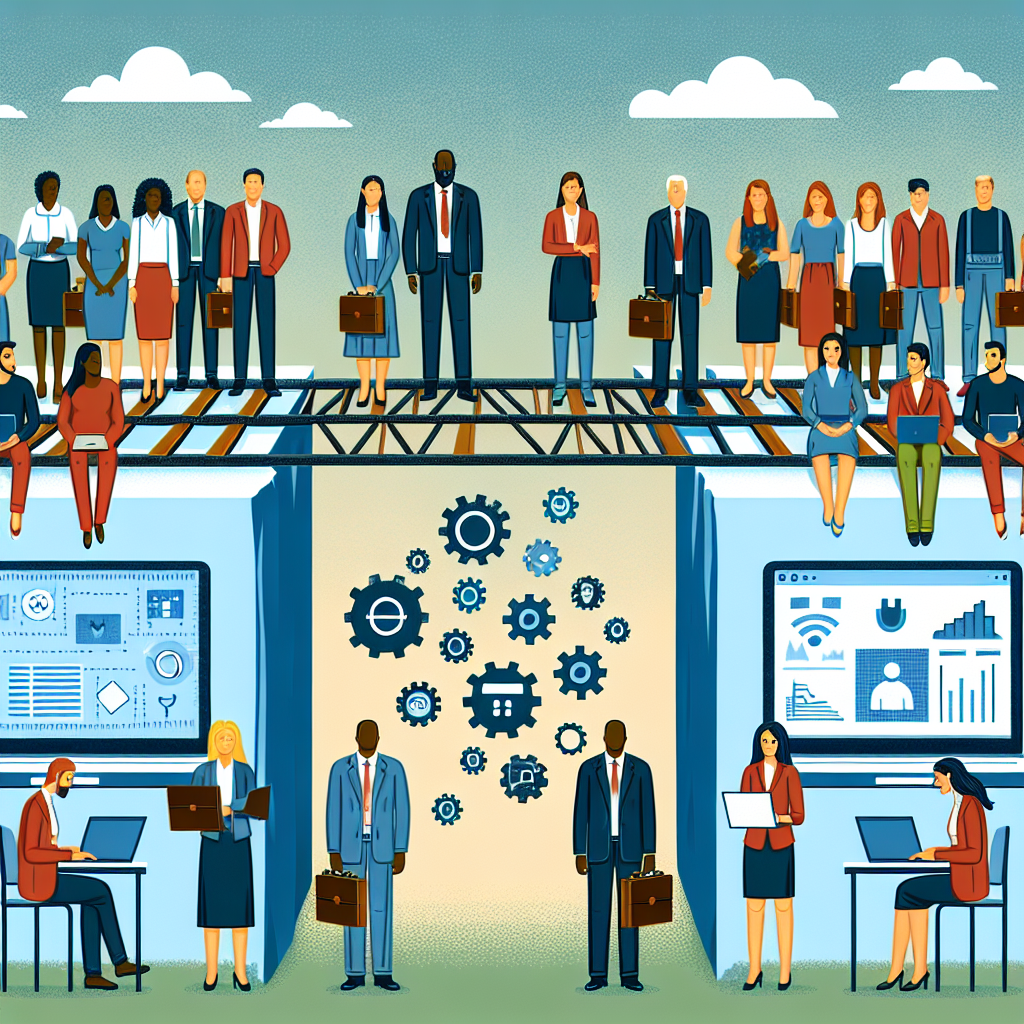 Closing the Gap: Implementing Tech Training Programs for Employees – illustrative image