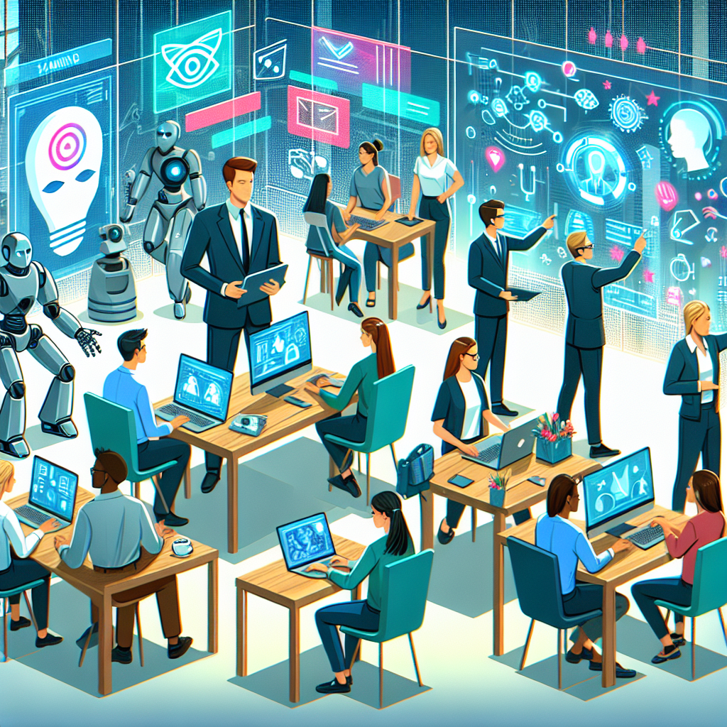 Harnessing AI Technology for Employee Training and Development – illustrative image