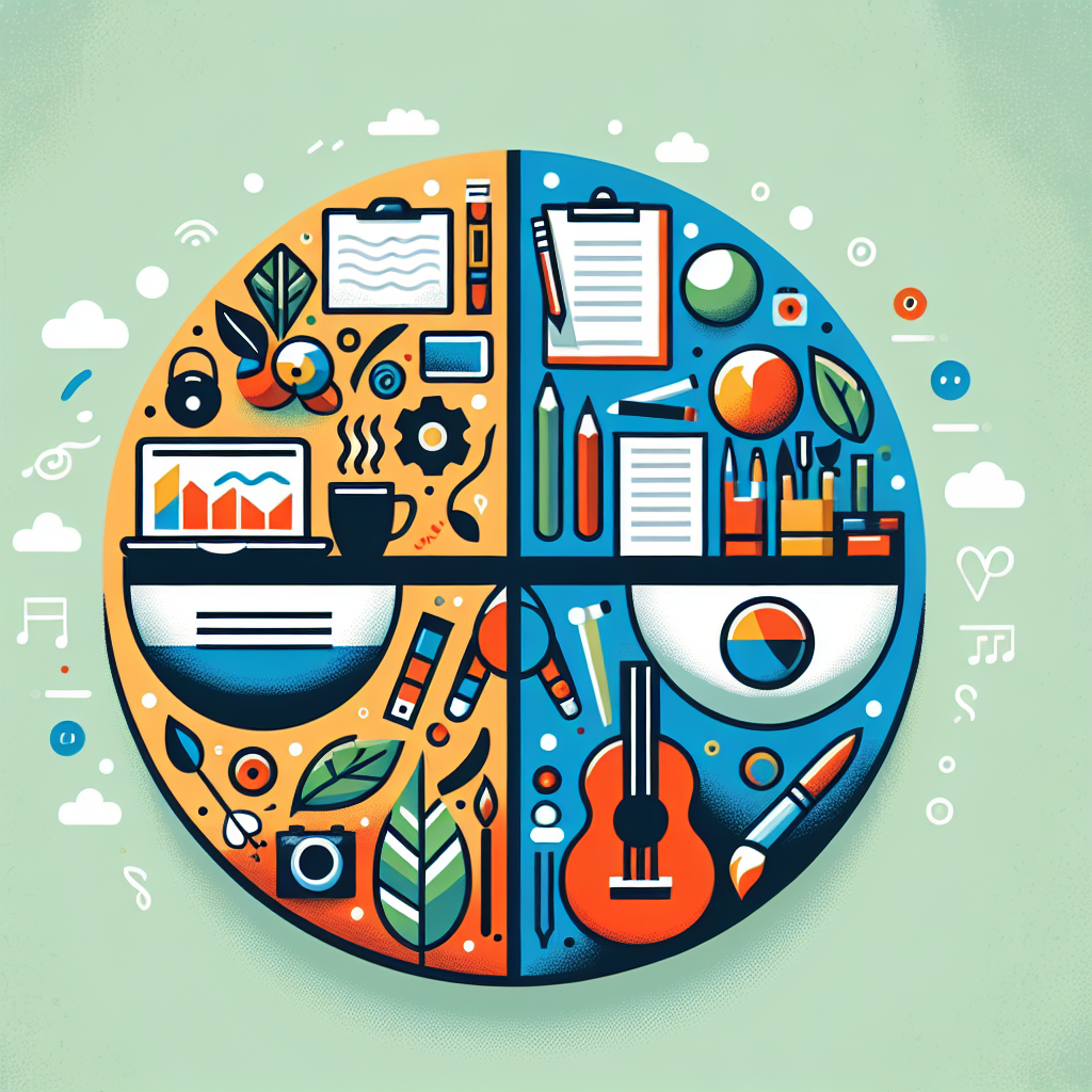 How to Maintain Work-Life Balance While Pursuing Your True Passion – illustrative image