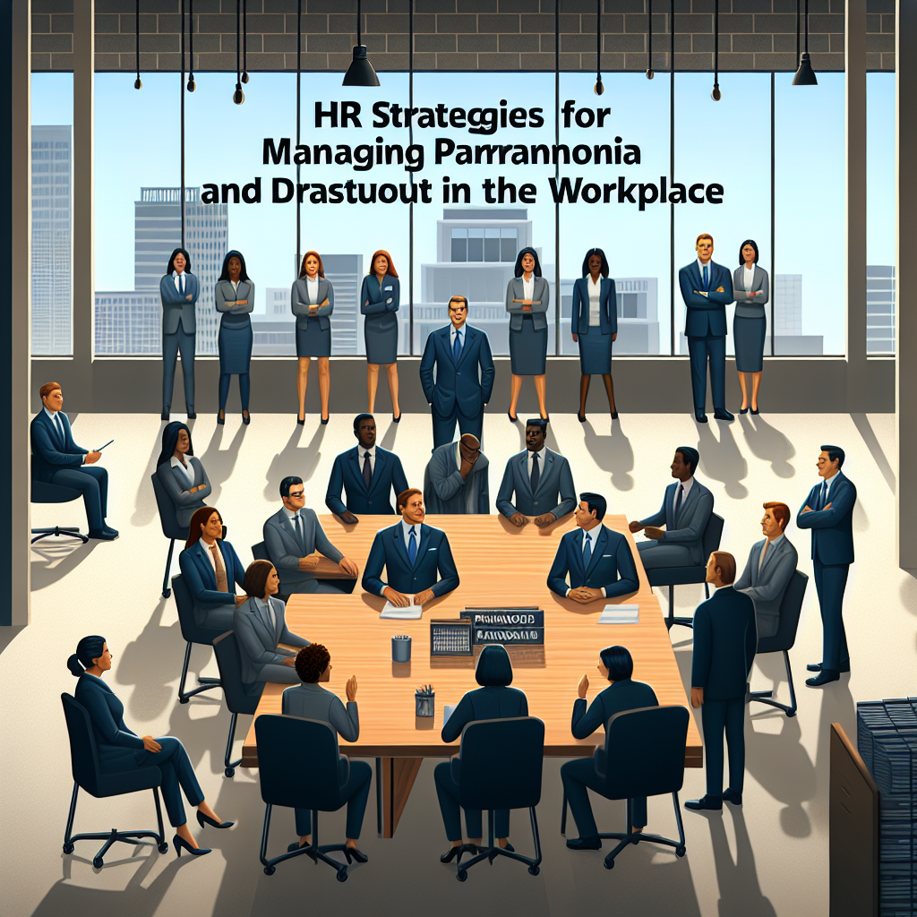 HR Strategies for Managing Paranoia and Distrust in the Workplace – illustrative image
