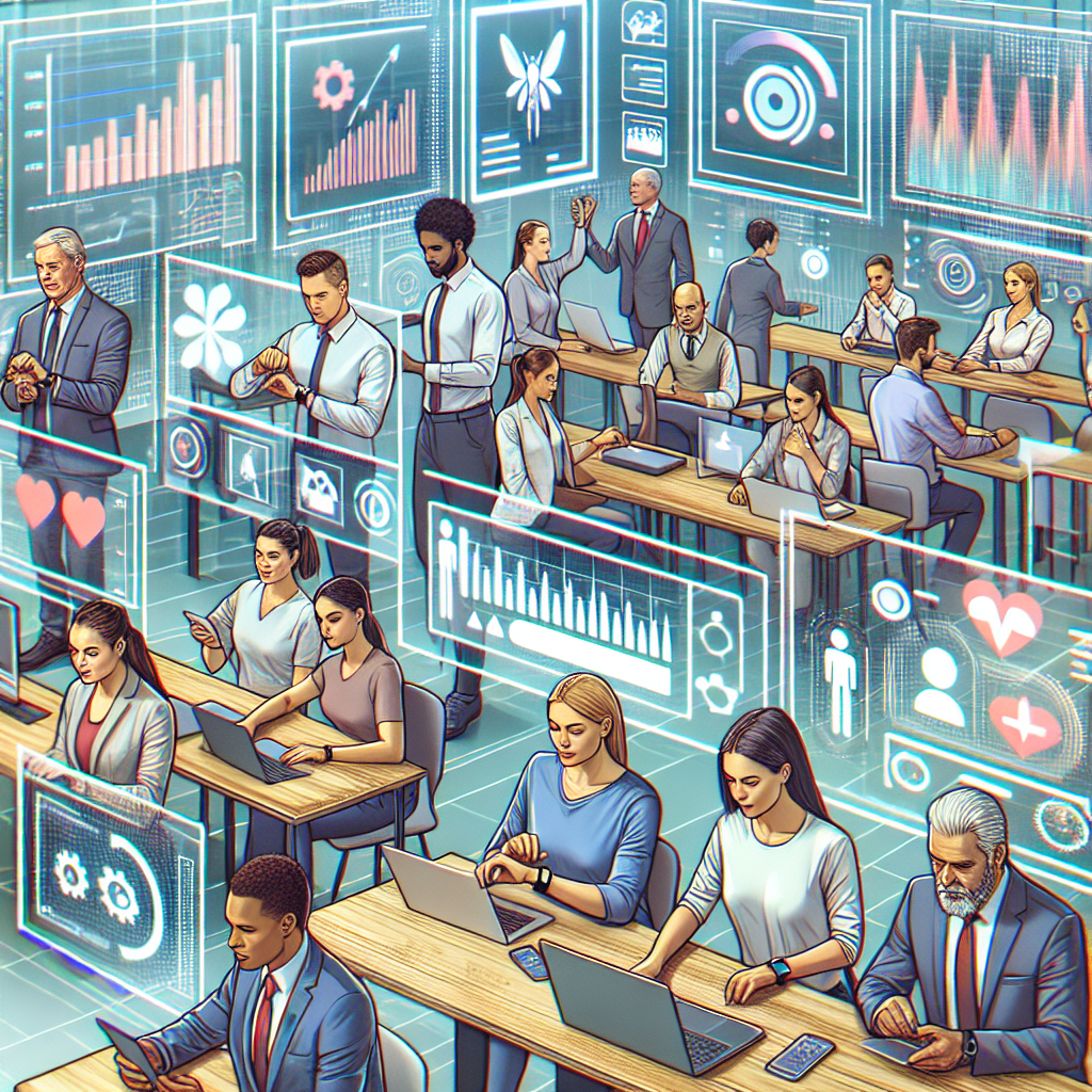 Leveraging Technology for Real-Time Employee Wellness Monitoring – illustrative image