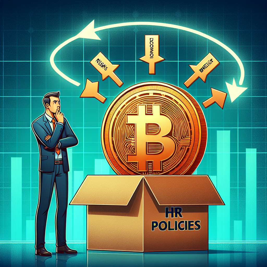 Risks and Considerations of Incorporating Cryptocurrencies in HR Policies – illustrative image