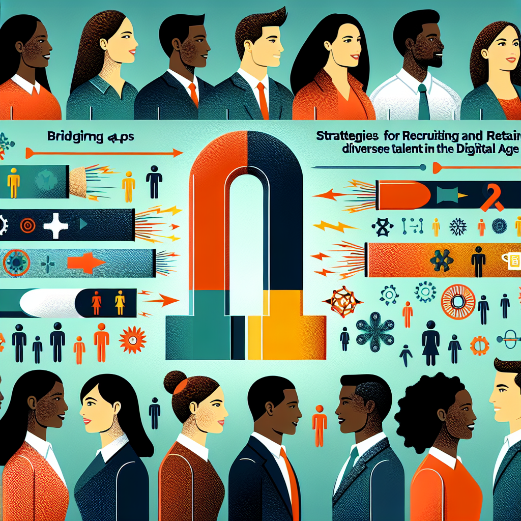 Strategies for Recruiting and Retaining Diverse Talent in the Digital Age – illustrative image