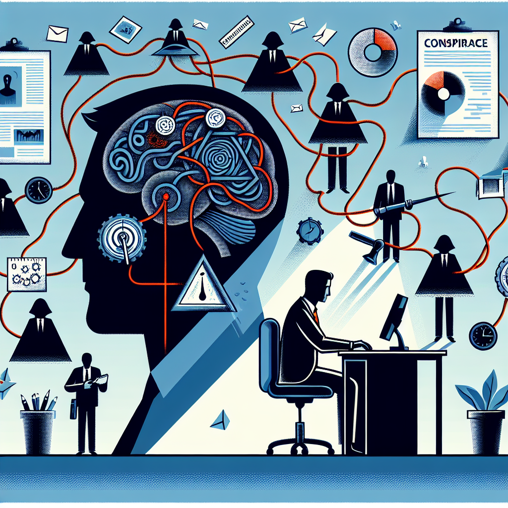 The Psychology Behind Believing in Workplace Conspiracy Theories – illustrative image