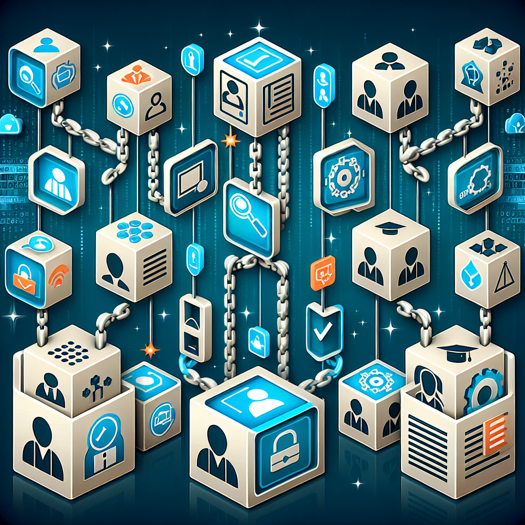 The Role of Blockchain Technology in HR Recruitment – illustrative image