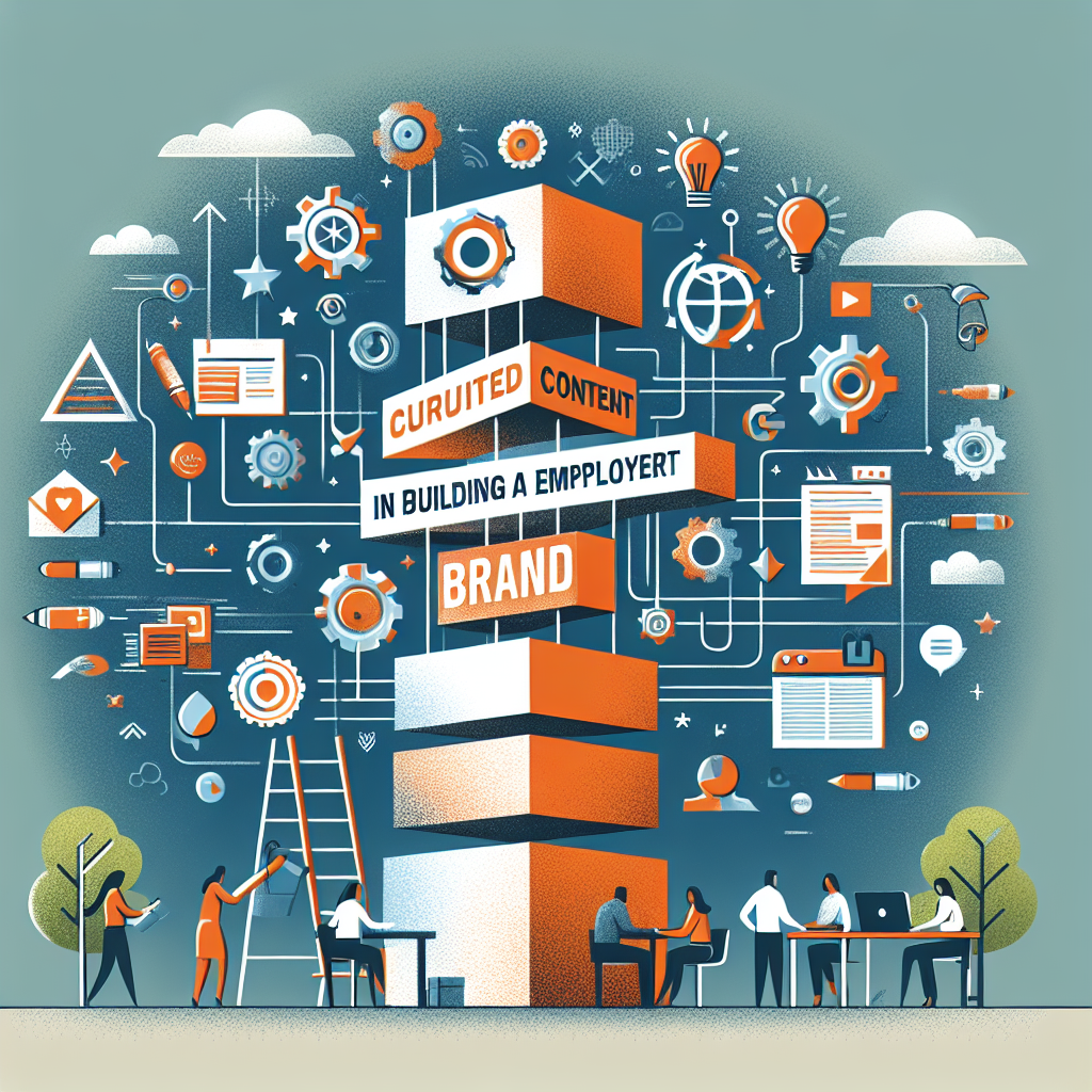 The Role of Curated Content in Building a Strong Employer Brand – illustrative image