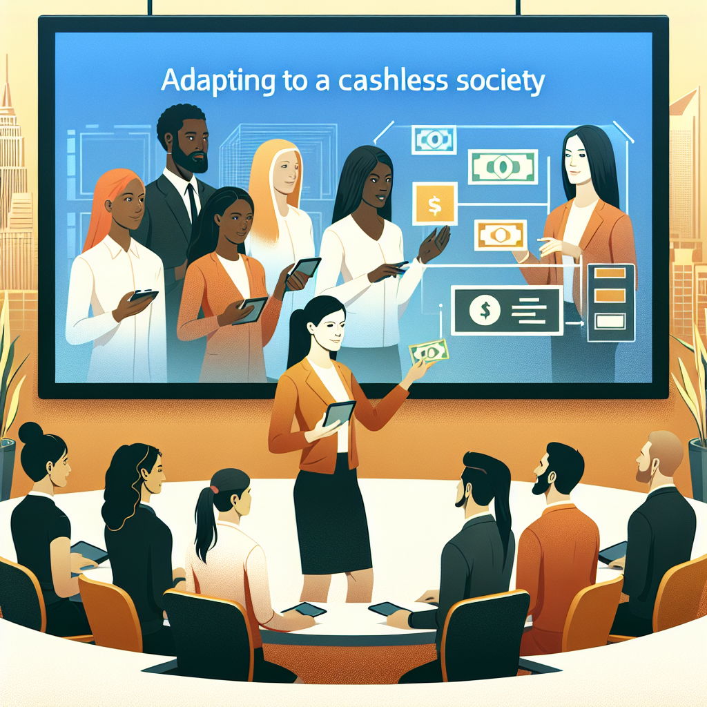 Adapting to a Cashless Society: The Role of HR in Educating Employees on Digital Payments – illustrative image