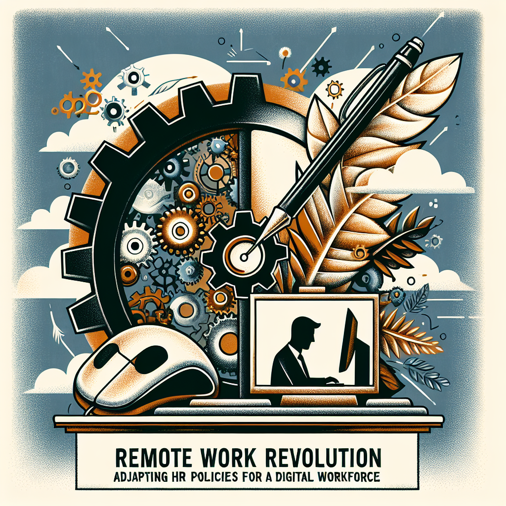 Remote Work Revolution: Adapting HR Policies for a Digital Workforce – illustrative image
