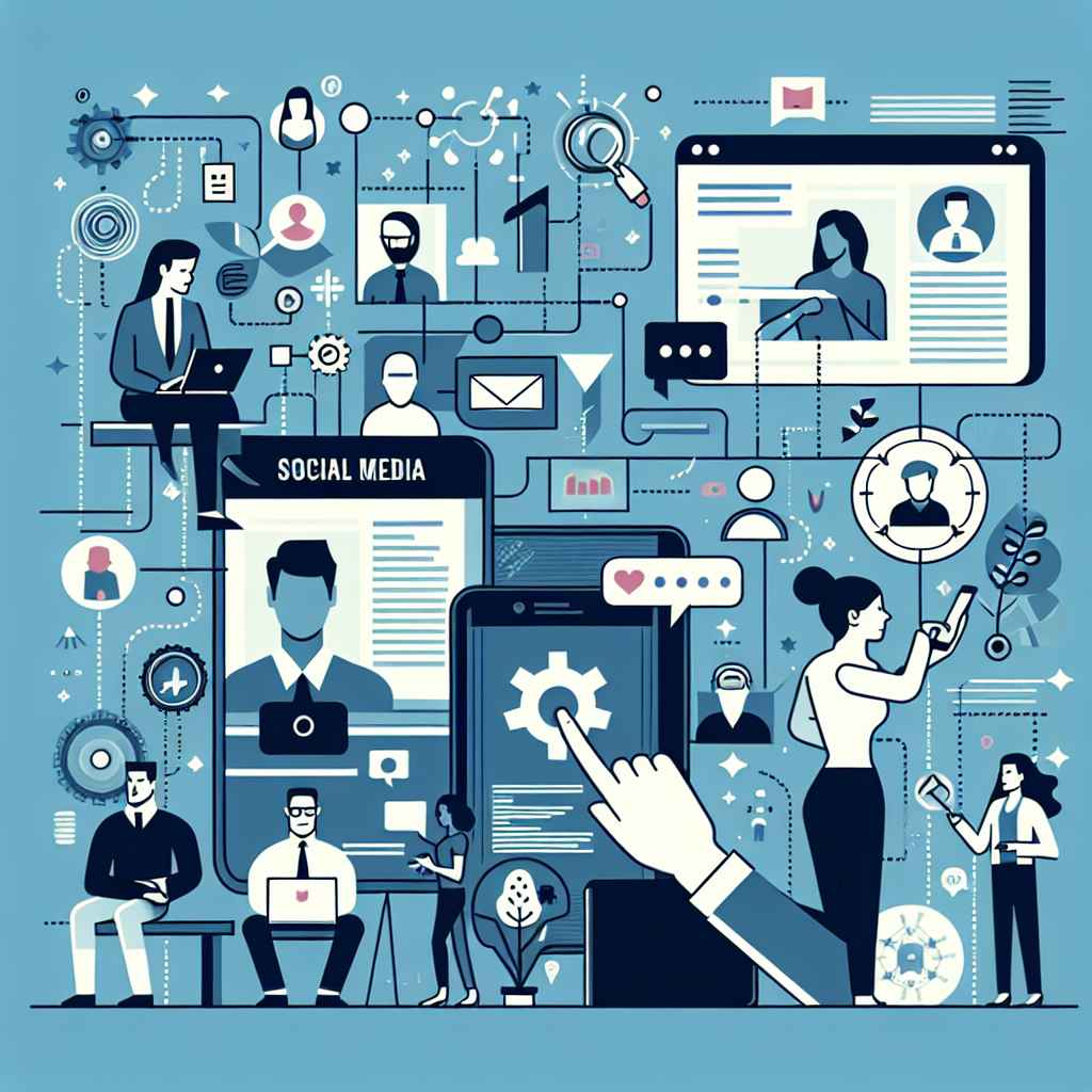 The Role of Social Media in HR: Building Your Employer Brand Online – illustrative image
