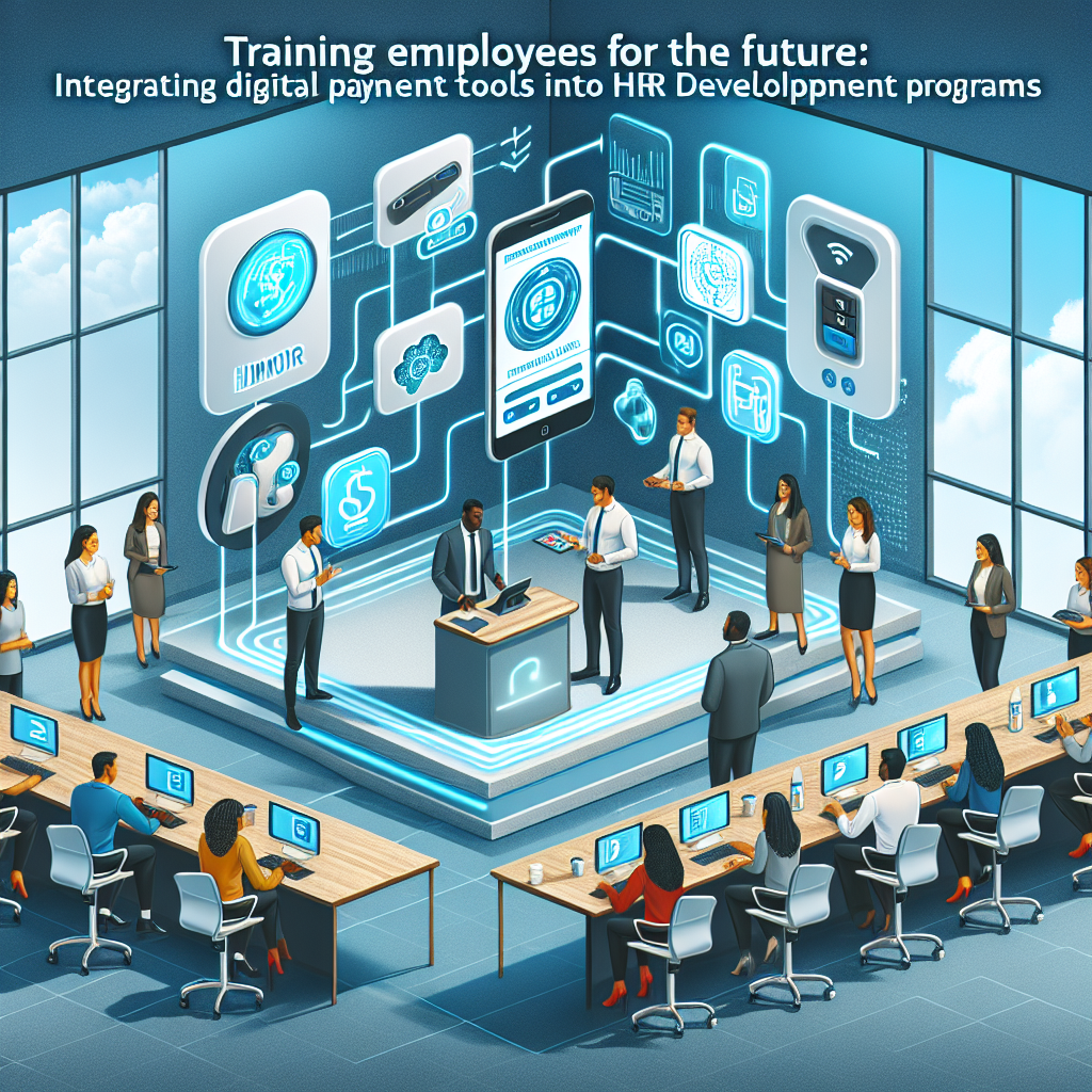 Training Employees for the Future: Integrating Digital Payment Tools into HR Development Programs – illustrative image